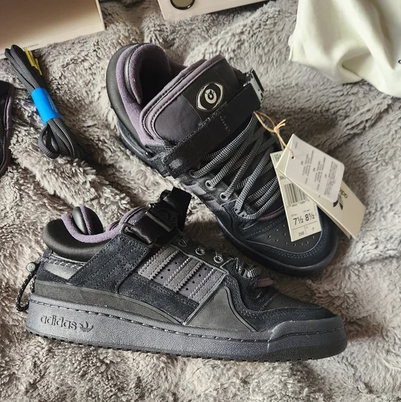 adidas Shoes Nwt Adidas Bad Bunny Black Forum M75w85 Poshmark
